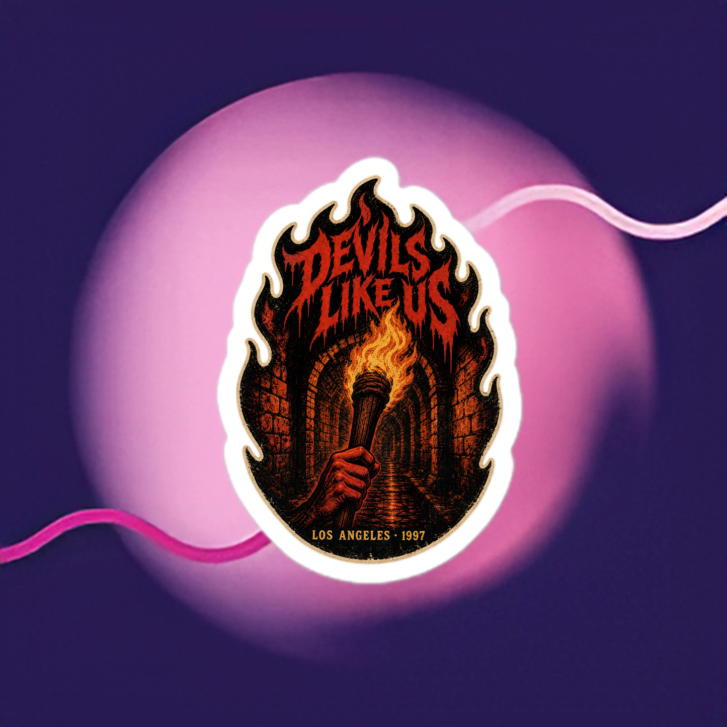 Devils Like Us Die-Cut Sticker