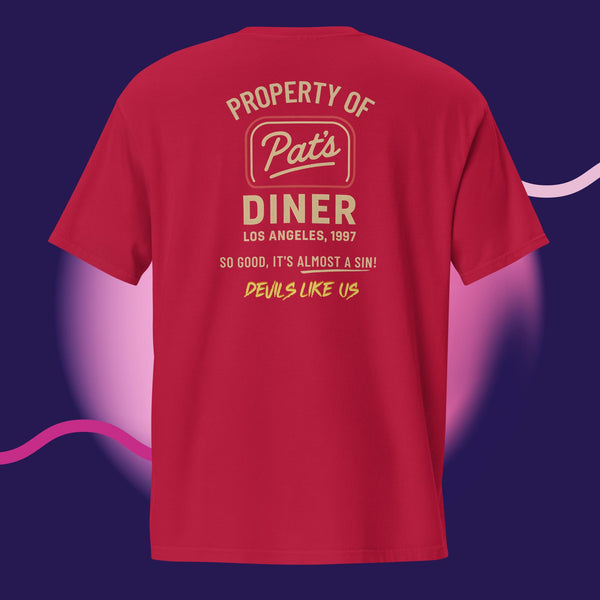 Devils Like Us Pocket Tee - 1997 Pat's Diner Uniform Collector's Edition