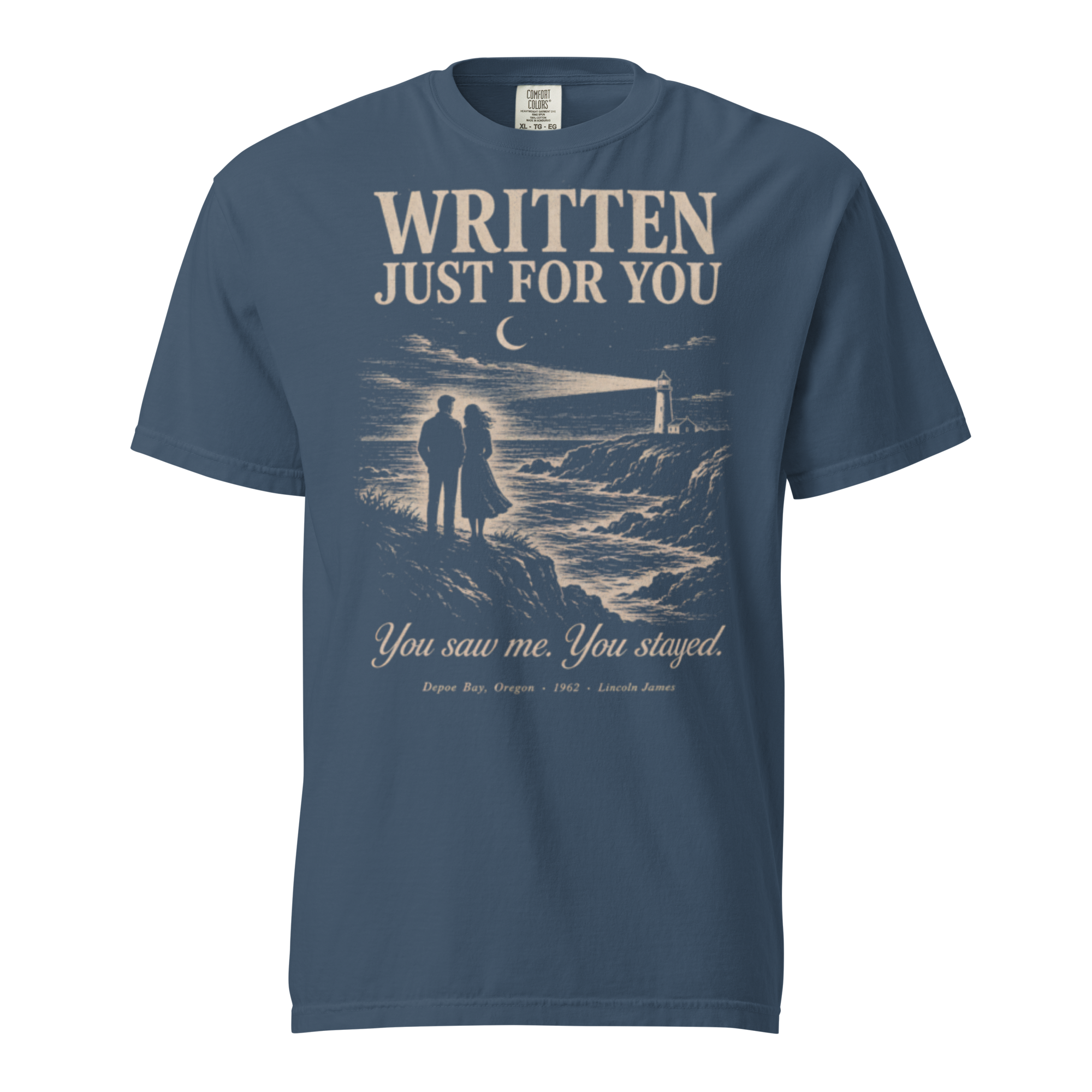 Written Just For You Vintage Tee – Unisex Heavyweight